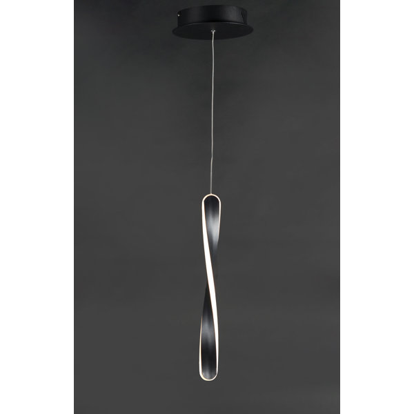 Ivy Bronx Streetman 1Light LED Unique Pendant Wayfair